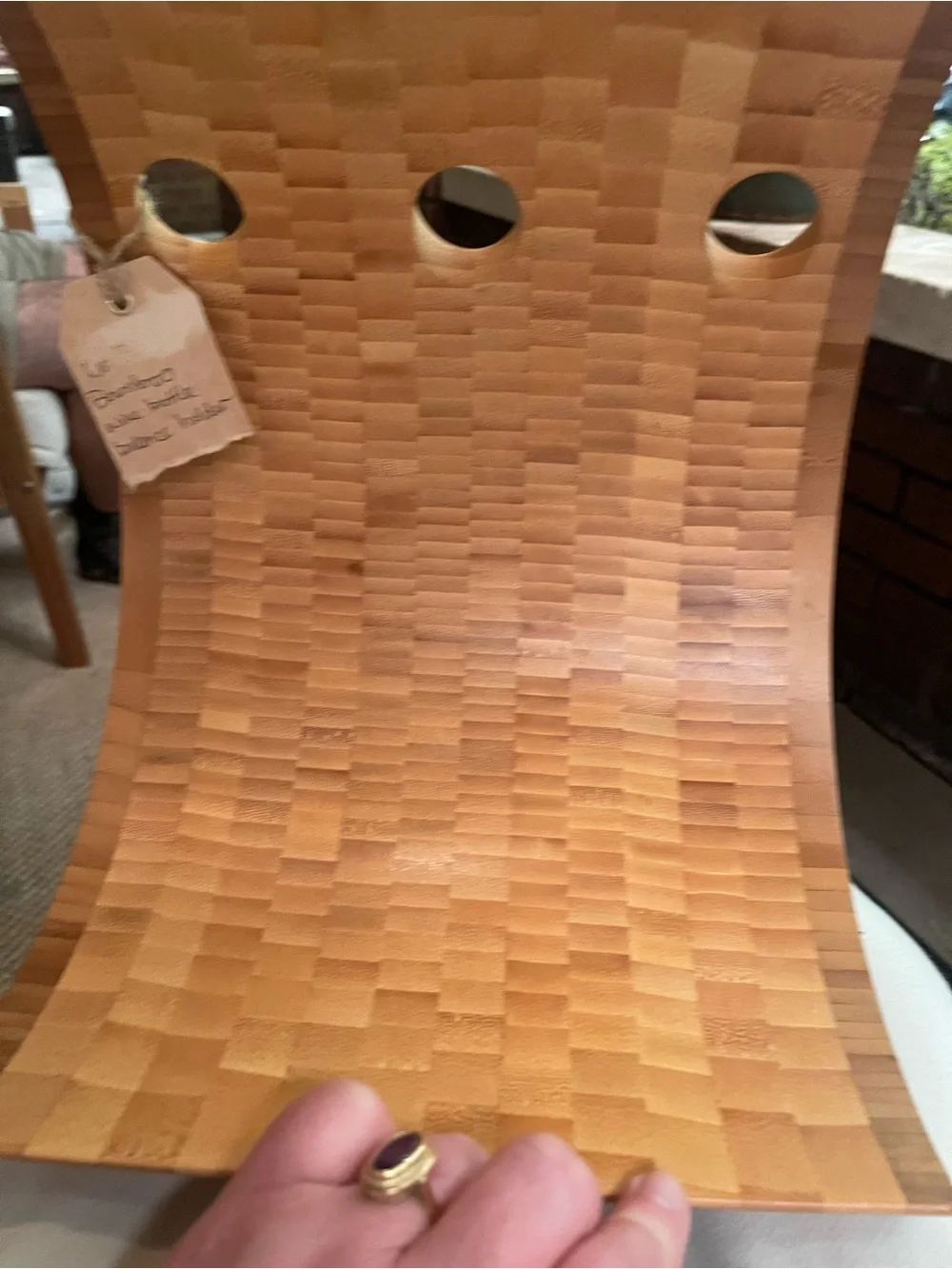 Bamboo Wine Bottle Holder - Natural Bamboo